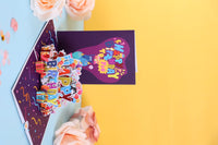 Letter Balloons Birthday Greeting Card