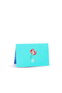 Little Mermaid Pearl 3D Pop Up Card