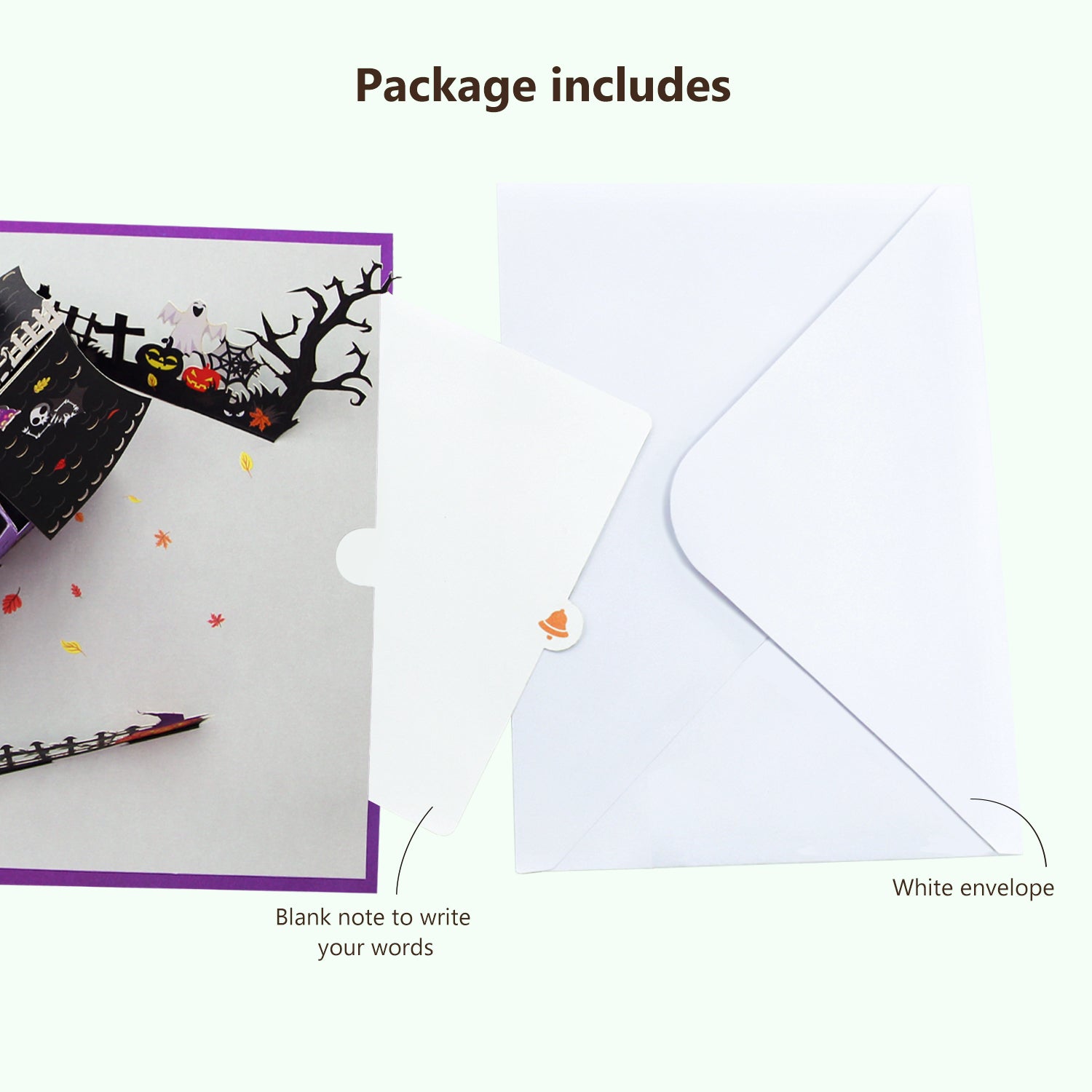 Haunted House 3D Pop Up Halloween Card