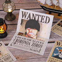 One Piece Roronoa Zoro Wanted Poster 3D Pop-Up Greeting Card
