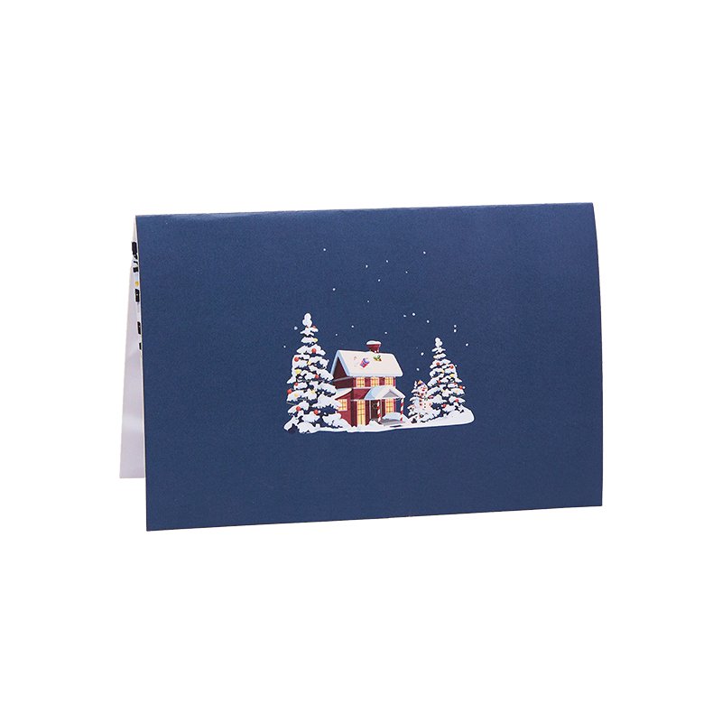 90° Christmas Greeting Card
