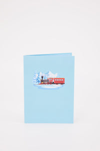 Steam Train Pop Up Card