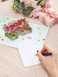 Best Mom Ever Butterfly Greeting Card