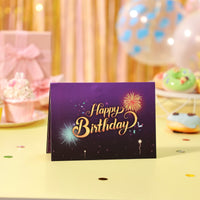 Fireworks LED Lights & Music Birthday Greeting Card
