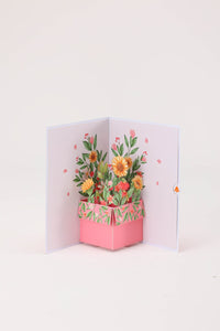 Inset Flower Box Card