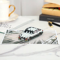 AE86 Sports Car Flip Pop Up Card