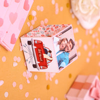 Vintage Car Wedding Surprise Card