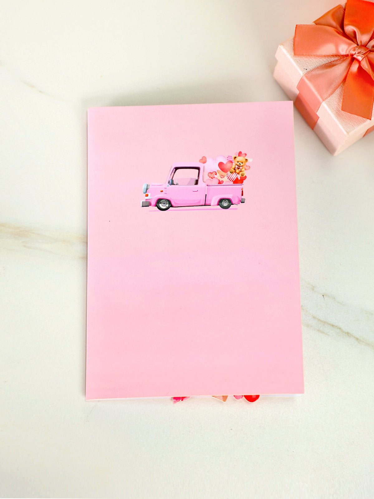 Heart Truck 3D Pop Up Card