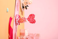 Valentine's Day Candy Flying House 3D Pop Up Card
