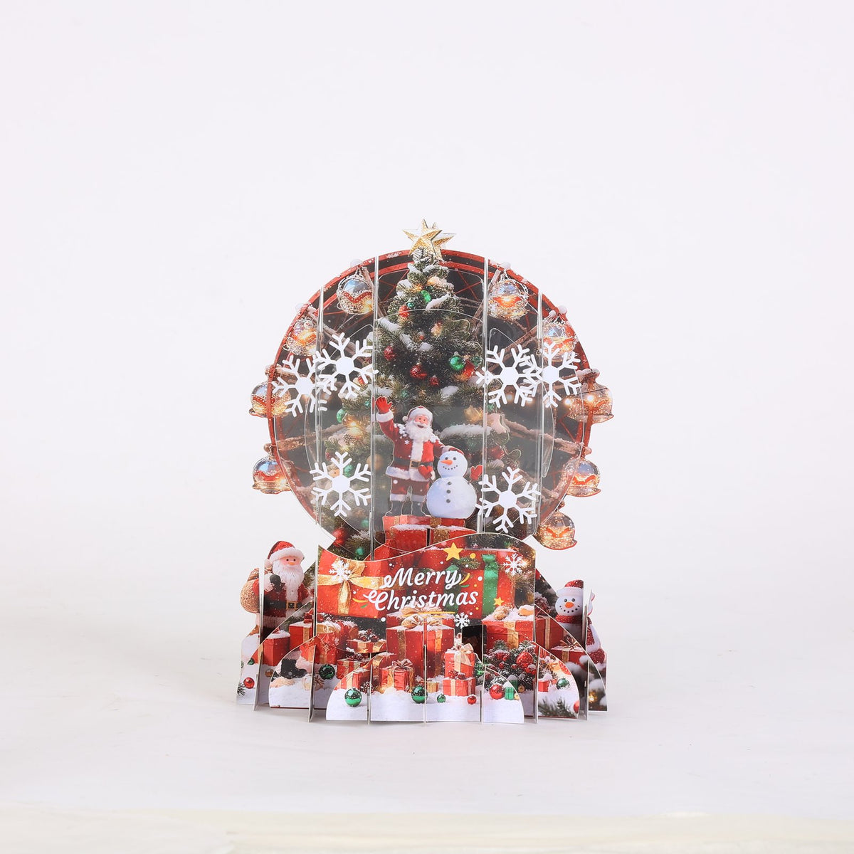 Christmas Crystal Ball 3D Pop Up Card