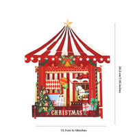 Christmas Circus Theater 3D Pop Up Card