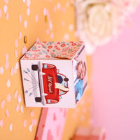 Vintage Car Wedding Surprise Card