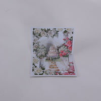 Wedding 90° 3D Pop Up Card
