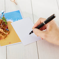 Tropical Beach 3D Pop Up Card