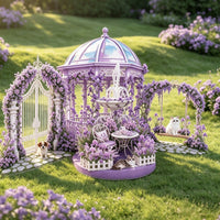 Garden Double Door Pop Up Card
