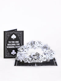 Playing Cards House 3D Pop Up Card