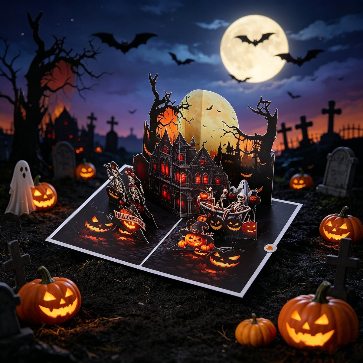 Halloween 3D Pop Up Card