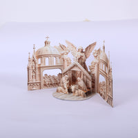 Relief Nativity Greeting Card