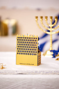 Hanukkah Double Door 3D Pop Up Card