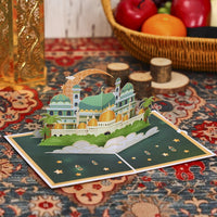 Ramadan Eid Mubarak City Greeting Card