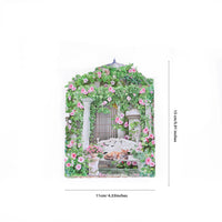Wizard Of Oz Double Door Crescent Moon Greeting Card