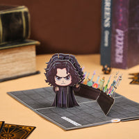 Magic Black Gold Birthday Flip Pop Up Card