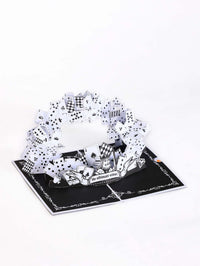 Playing Cards House 3D Pop Up Card