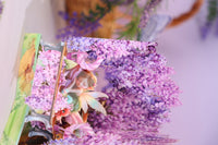 Wisteria Waterfall 3D Pop Up Card