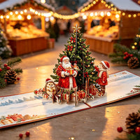 & Mini Christmas Tree Greeting Card