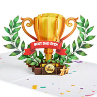 Father's Day Trophy 3D Pop Up Card