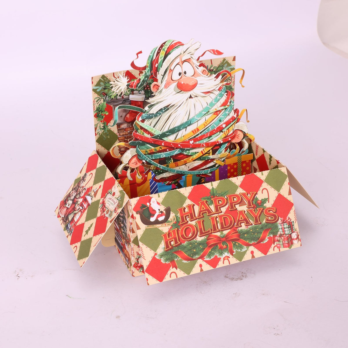 Santa Claus Box Card