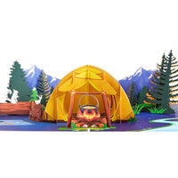 Camping 3D Pop Up Card