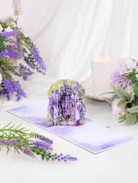 Wisteria Window Greeting Card