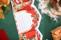 Christmas Fireplace Puppy 3D Pop Up Card