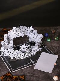 Playing Cards House 3D Pop Up Card