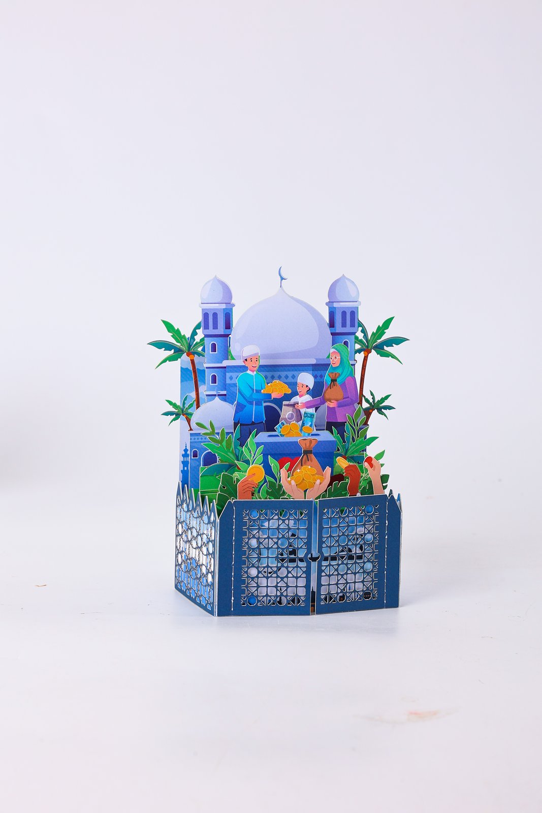 Muslim Eid Mubarak 3D Pop Up Card