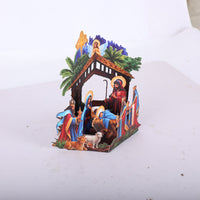 Nativity 3D Pop Up Card
