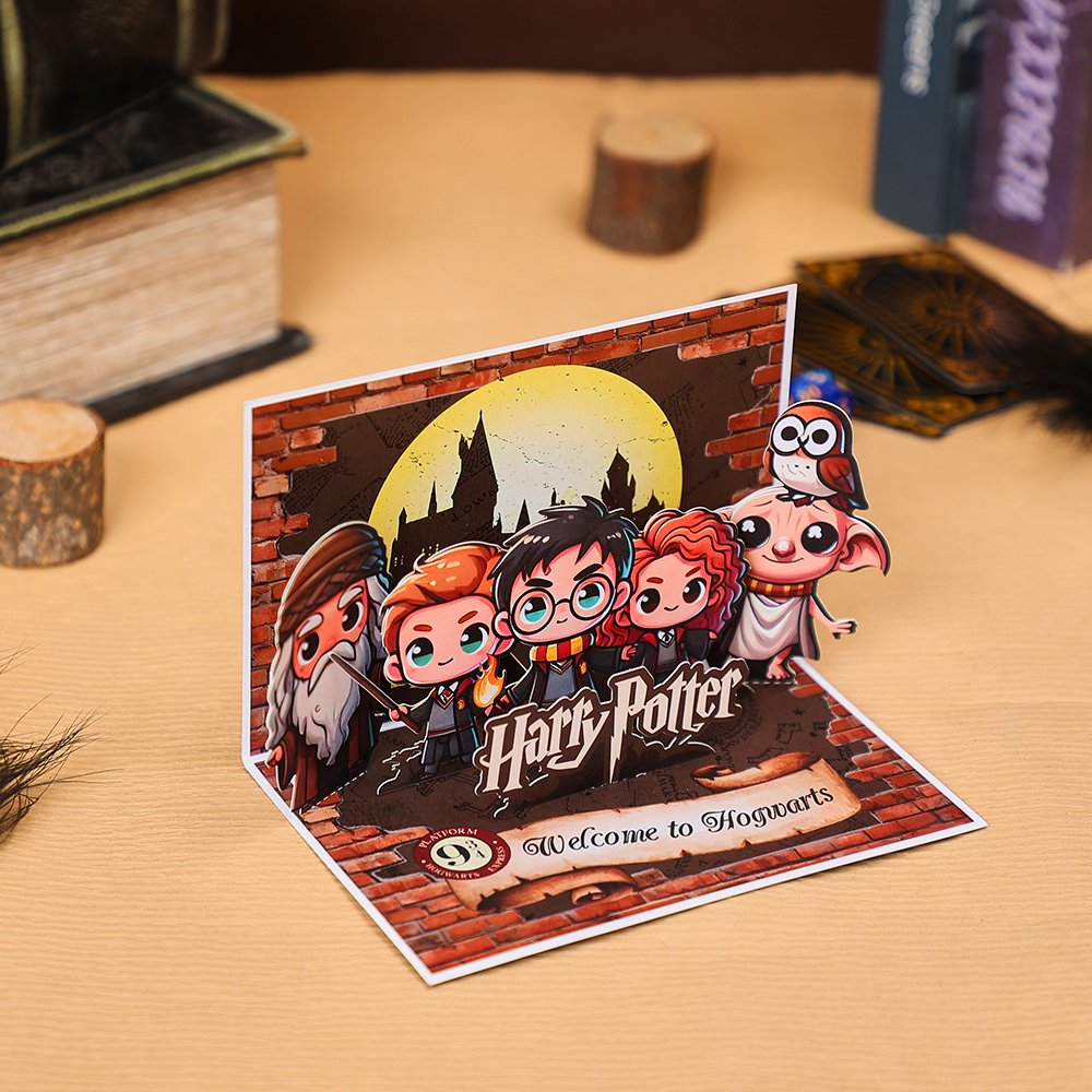 Magic Faith Flip Pop Up Card