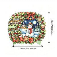 Christmas Beach Double Door Pop Up Card