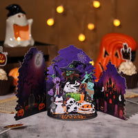 Halloween Double Door Pop Up Card