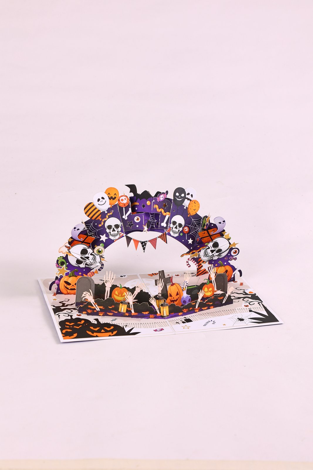 Halloween Skeleton Greeting Card