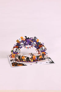 Halloween Skeleton Greeting Card
