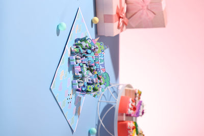 Birthday Frog Music 3D Pop Up Card