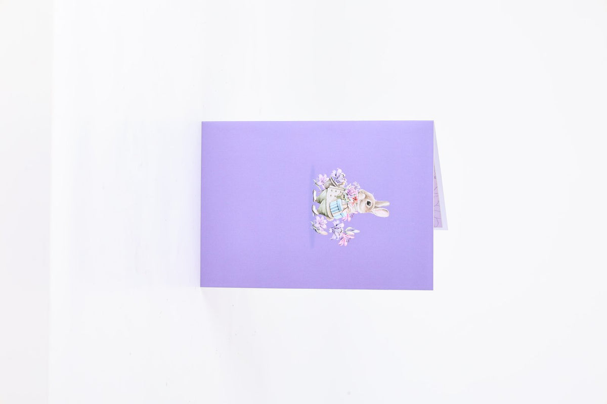 Crescent Moon Lily 3D Pop Up Card