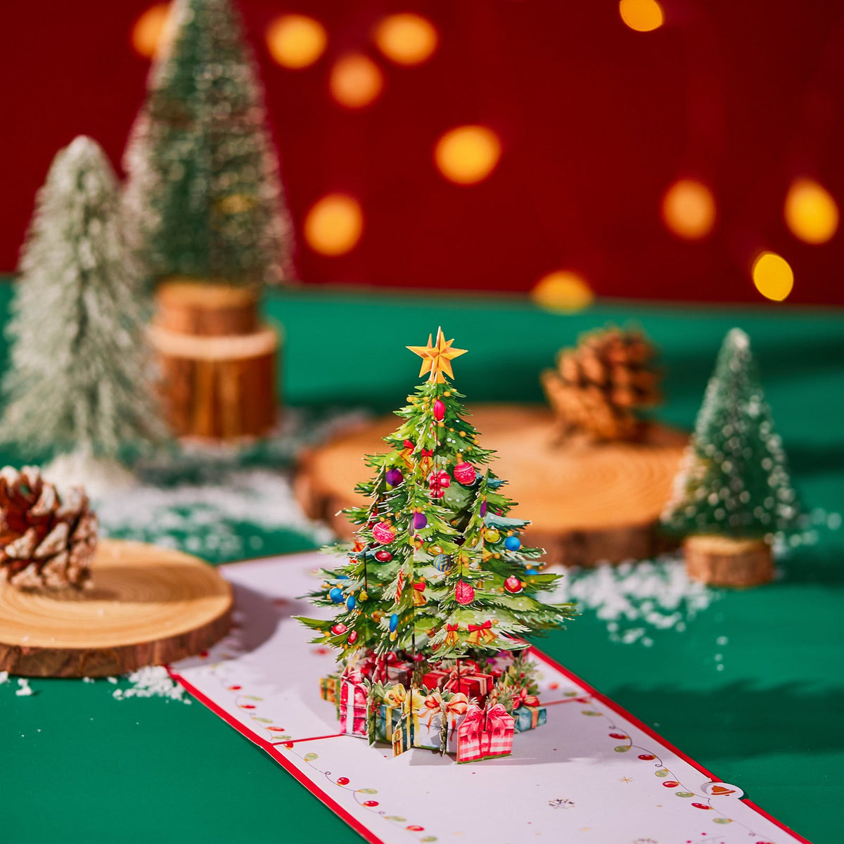 Christmas Tree 3D Pop Up Card