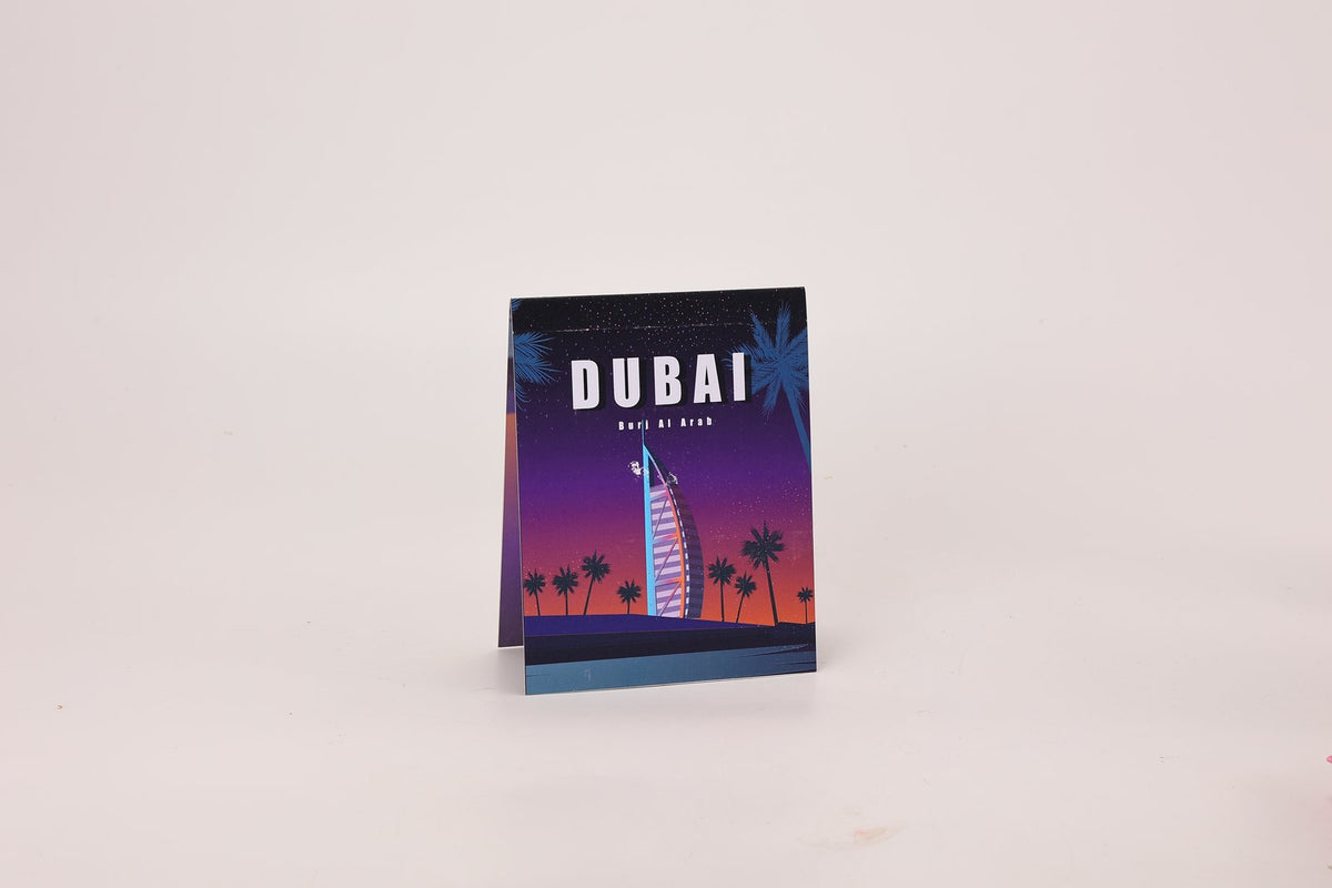 Dubai Burj Al Arab 90° 3D Pop Up Card