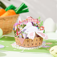 Easter Basket 3D Pop Up Card