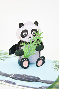 Panda 3D Pop Up Card