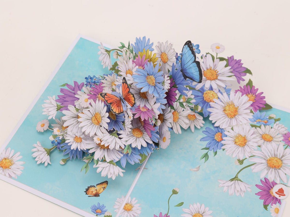 Daisy 3D Pop Up Card