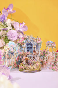 Garden Castle 3D Pop Up Card
